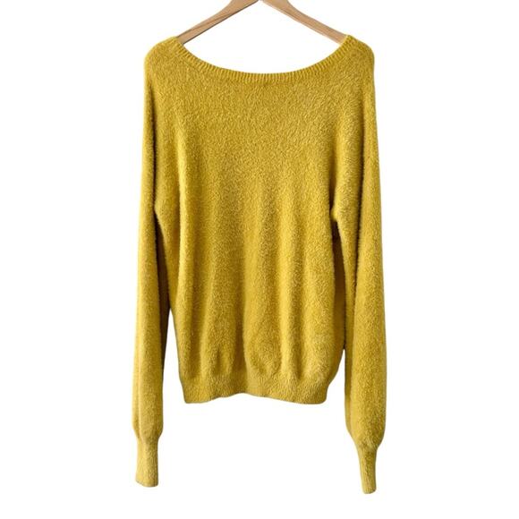 For Love & Lemons Fuzzy oversized sweater womens size small - Picture 6 of 8